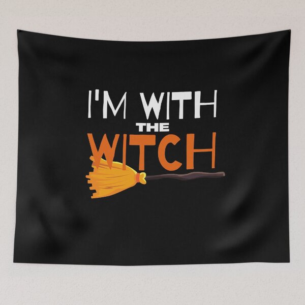 Item preview, I'm With The Witch designed and sold by TThousand.