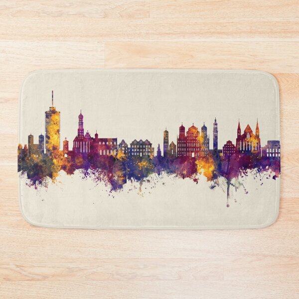 Item preview, Augsburg Germany Skyline designed and sold by ArtPrints.