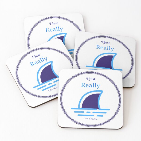 Item preview, I Just Really Like Sharks designed and sold by sharkychele.