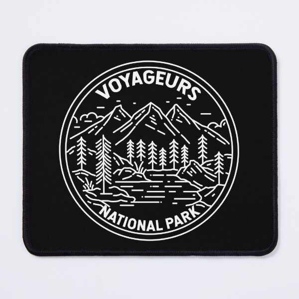 Item preview, Voyageurs National Park Minnesota Monoline designed and sold by KrisSidDesigns.