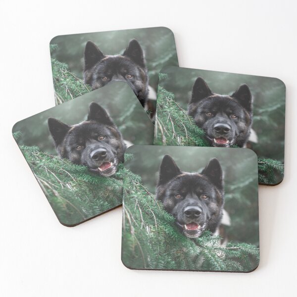 Item preview, Dog in the darkness of the forest designed and sold by BuyArts2021.