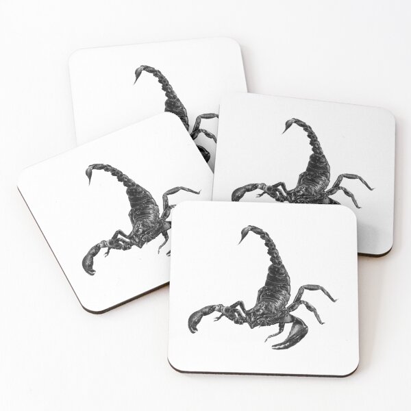 Item preview, Abstract Black Scorpio Sign Astrology For Scorpio Personality designed and sold by Yobeli.