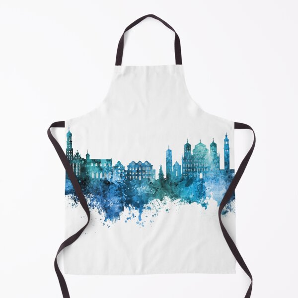 Item preview, Augsburg Germany Skyline designed and sold by ArtPrints.