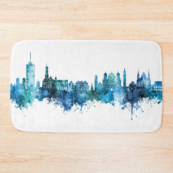 Item preview, Augsburg Germany Skyline designed and sold by ArtPrints.