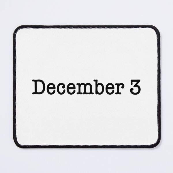 Item preview, December 3 designed and sold by ellebackup.