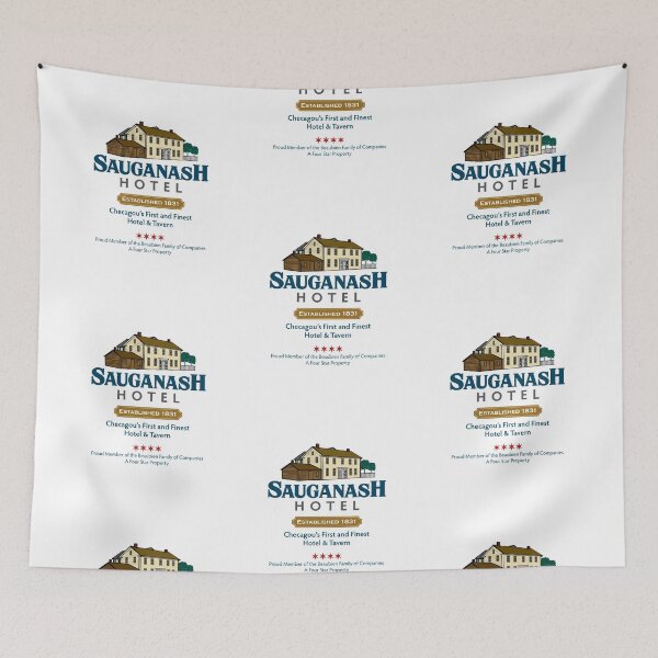 Item preview, Sauganash Hotel Chicago 1831 designed and sold by twHistory.