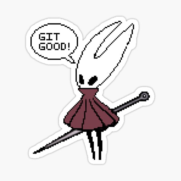 Hollow Knight Pixel Hornet Sticker For Sale By Naybur Redbubble   St,small,507x507 Pad,600x600,f8f8f8 