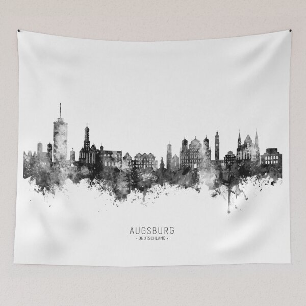Item preview, Augsburg Germany Skyline designed and sold by ArtPrints.