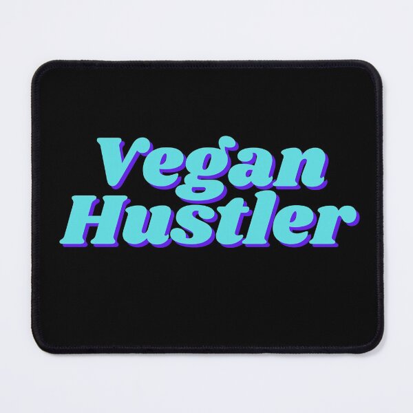 Item preview, Vegan Hustle Retro Turquoise Edition designed and sold by Vegginitup.