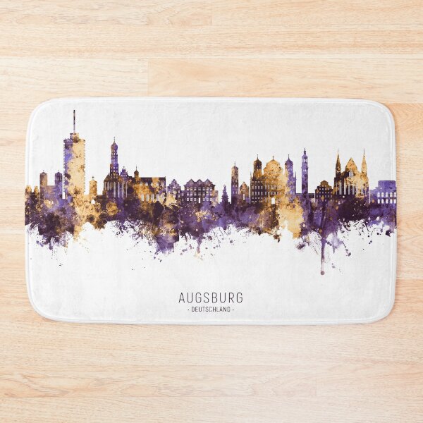 Item preview, Augsburg Germany Skyline designed and sold by ArtPrints.