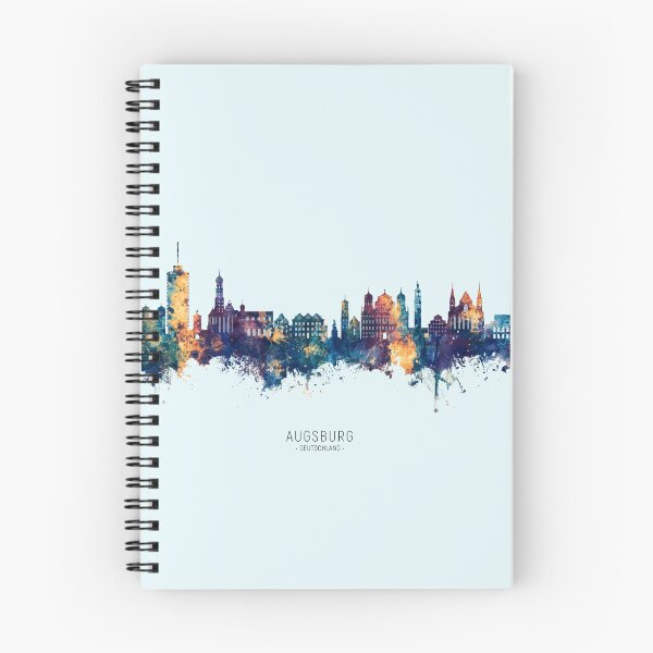 Item preview, Augsburg Germany Skyline designed and sold by ArtPrints.