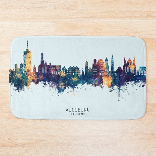 Item preview, Augsburg Germany Skyline designed and sold by ArtPrints.