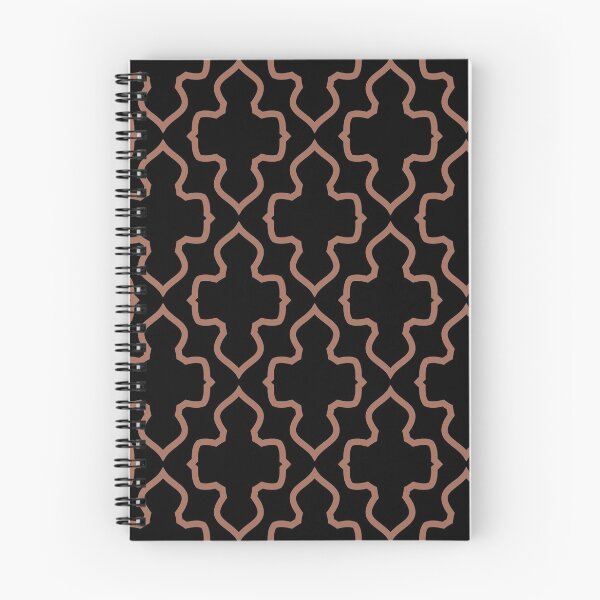 Item preview, Clay Brown and Black Ornamental Shape Pattern Coordinates w/ Behr Popular Color 2022 Perfect Penny S180-6 designed and sold by ColorOfTheYears.