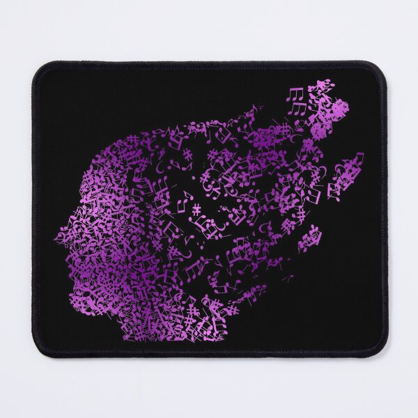 Item preview, Purple Glow Music Notes-funny purple music note head for music lovers  designed and sold by NiceSpot.