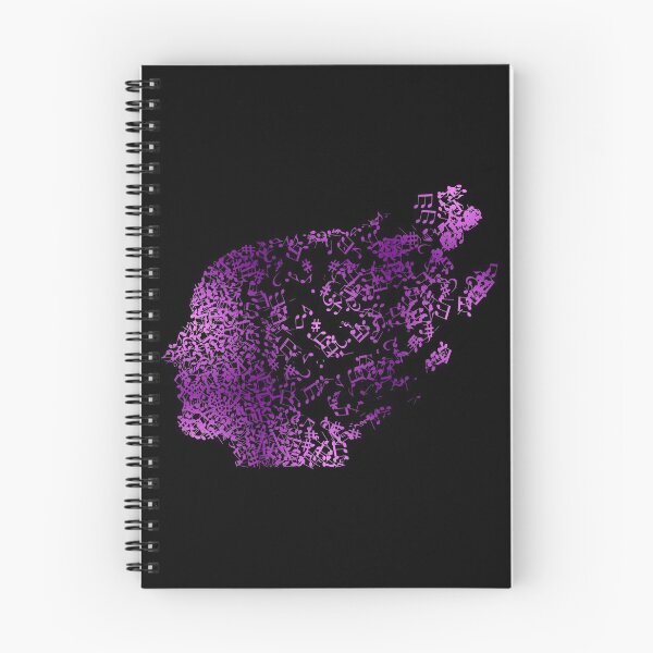Item preview, Purple Glow Music Notes-funny purple music note head for music lovers  designed and sold by NiceSpot.