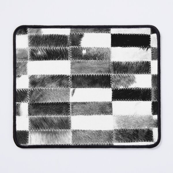 Item preview, patchwork Cowhide Rug designed and sold by koovox.