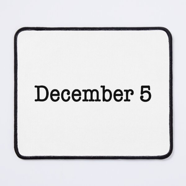 Item preview, December 5 designed and sold by ellebackup.