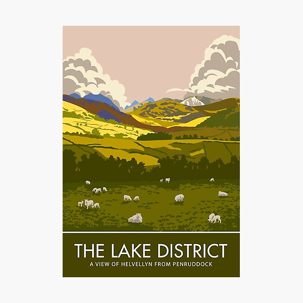 Item preview, The Lake District, Helvellyn from Penruddock designed and sold by smillership.