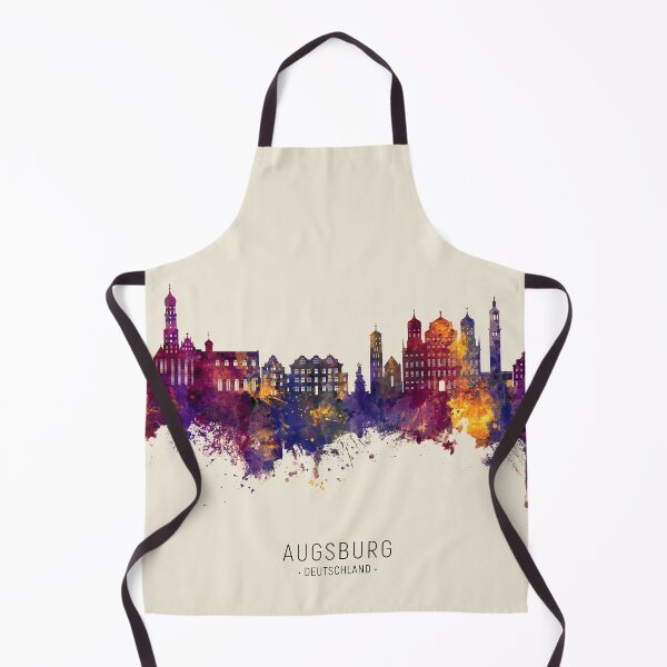 Item preview, Augsburg Germany Skyline designed and sold by ArtPrints.
