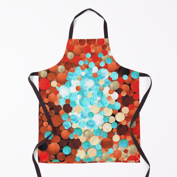 Item preview, Red And Blue Mosaic Abstract Art Next Step designed and sold by Sharon Cummings Art.