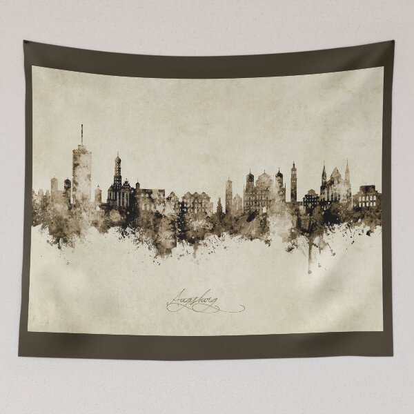 Item preview, Augsburg Germany Skyline designed and sold by ArtPrints.