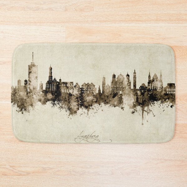 Item preview, Augsburg Germany Skyline designed and sold by ArtPrints.