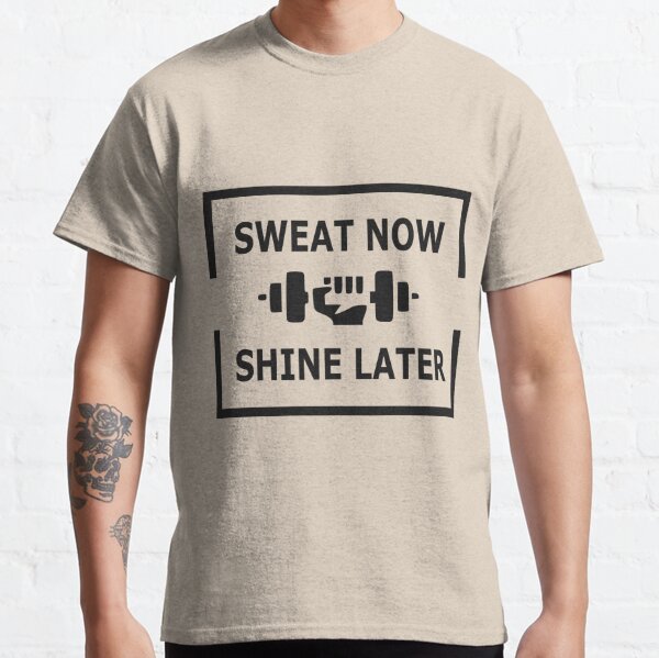 Keep Going Cool Motivational Quote Meme Weightlifter Power T-Shirt