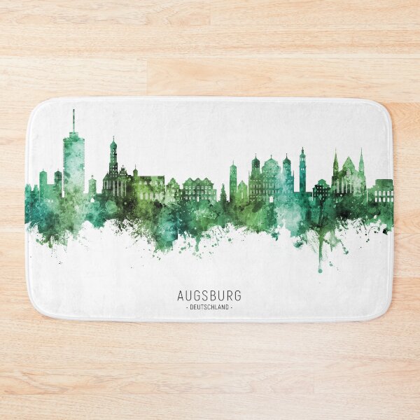 Item preview, Augsburg Germany Skyline designed and sold by ArtPrints.