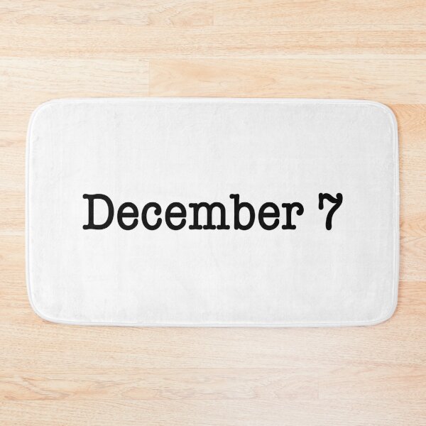 Item preview, December 7 designed and sold by ellebackup.