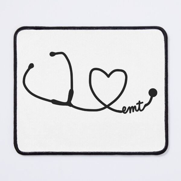 Item preview, emt heart stethoscope designed and sold by danafink.