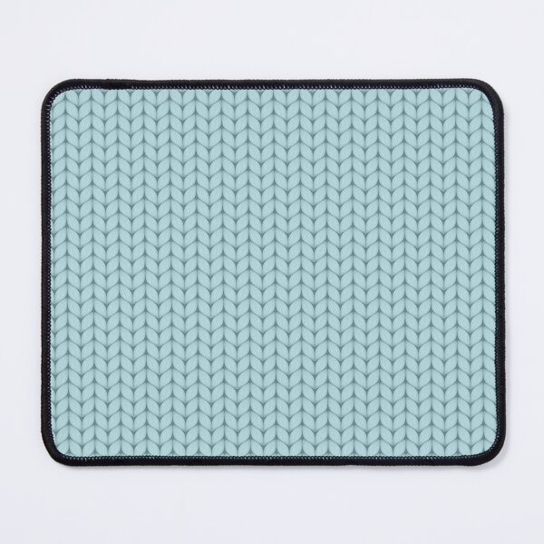 Item preview, Baby Blue Faux Knit Print designed and sold by thelustrous.