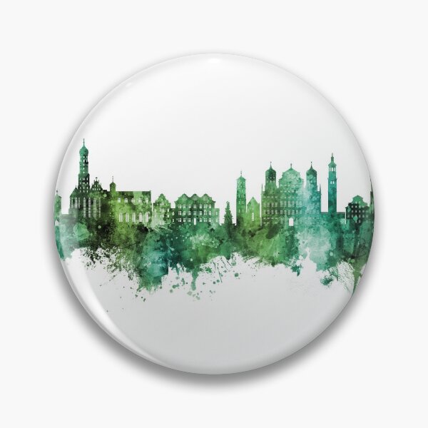 Item preview, Augsburg Germany Skyline designed and sold by ArtPrints.