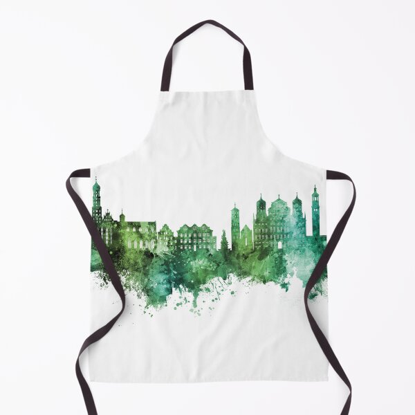 Item preview, Augsburg Germany Skyline designed and sold by ArtPrints.