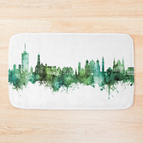 Item preview, Augsburg Germany Skyline designed and sold by ArtPrints.