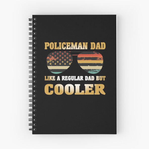 Item preview, PoliceMan Dad Like A Regular Dad, Cop designed and sold by Zuepfelmuetzen.
