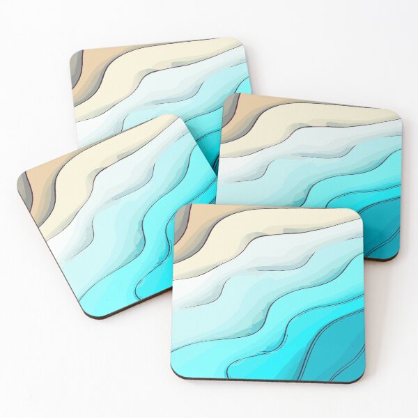 Item preview, sea ​​waves, beach sand, marine, sea lovers, summer by the sea  designed and sold by Collagedream.