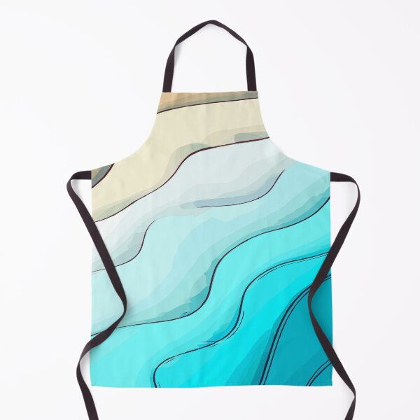 Item preview, sea waves, beach sand, marine, sea lovers, summer by the sea designed and sold by Collagedream.