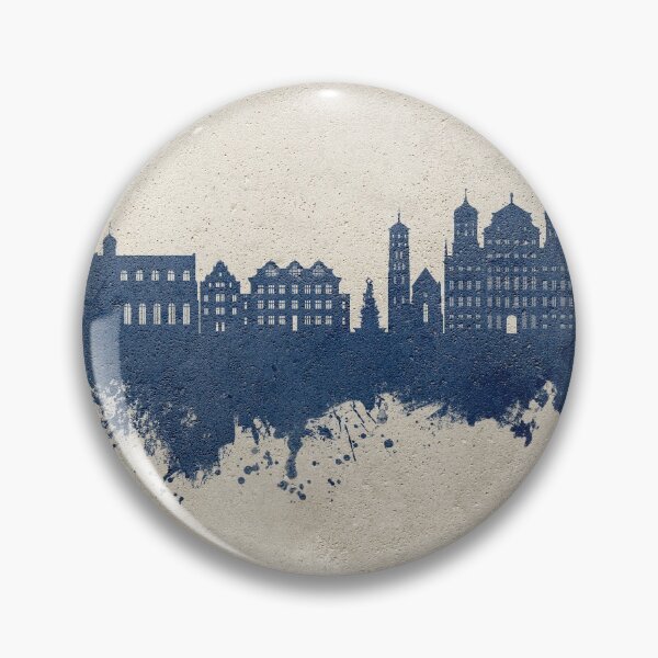 Item preview, Augsburg Germany Skyline designed and sold by ArtPrints.
