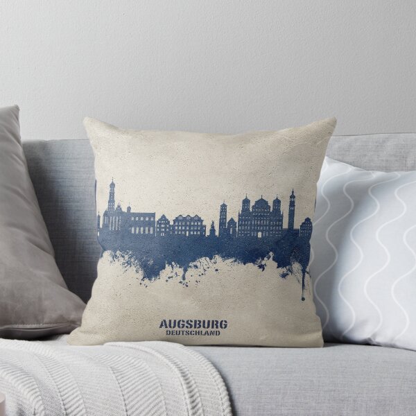 Item preview, Augsburg Germany Skyline designed and sold by ArtPrints.