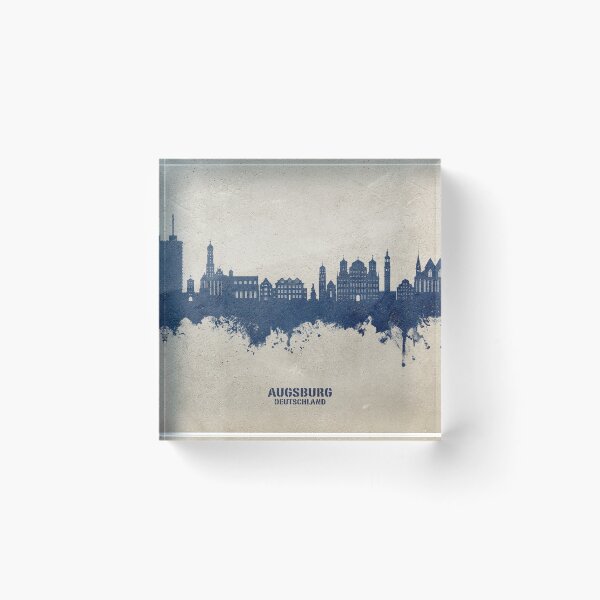 Item preview, Augsburg Germany Skyline designed and sold by ArtPrints.