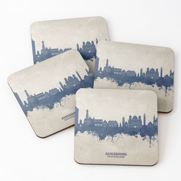 Item preview, Augsburg Germany Skyline designed and sold by ArtPrints.