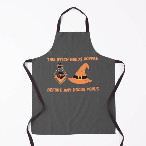 Item preview, This Witch Needs Coffee Before Any Hocus Pocus | Halloween designed and sold by D-Shirt-More.