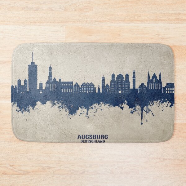 Item preview, Augsburg Germany Skyline designed and sold by ArtPrints.