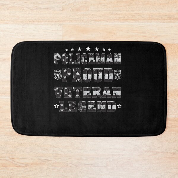 Item preview, PoliceMan Proud Veteran Legend, Cop designed and sold by Zuepfelmuetzen.