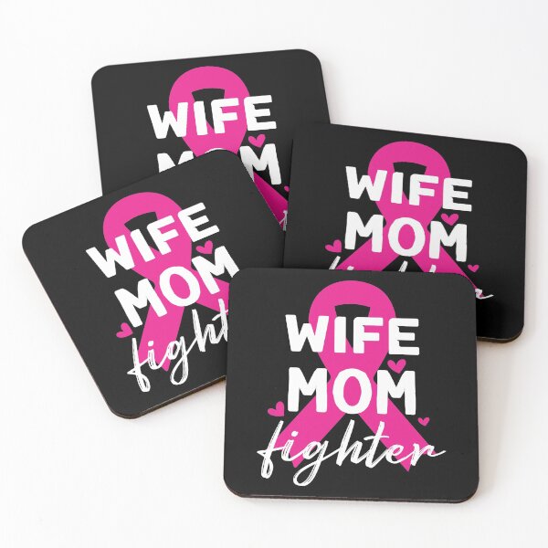 Item preview, wife mom fighter Cancer Awareness designed and sold by coatstar.