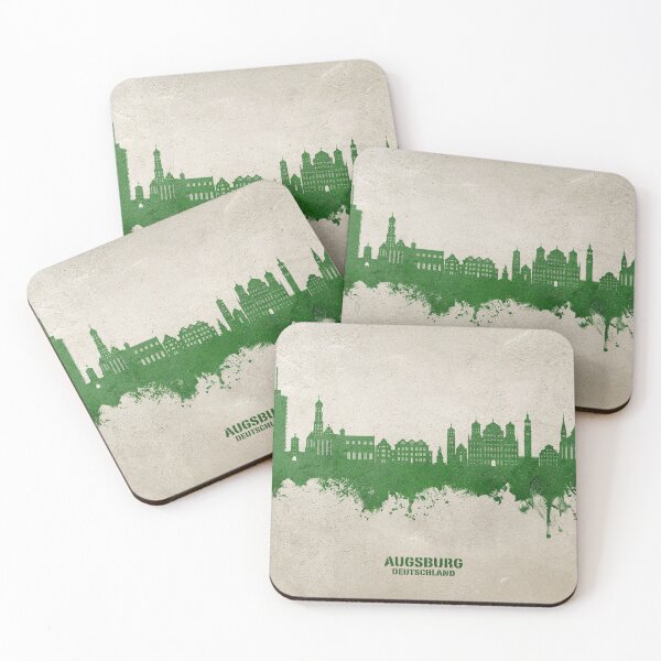 Item preview, Augsburg Germany Skyline designed and sold by ArtPrints.