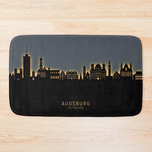 Item preview, Augsburg Germany Skyline designed and sold by ArtPrints.