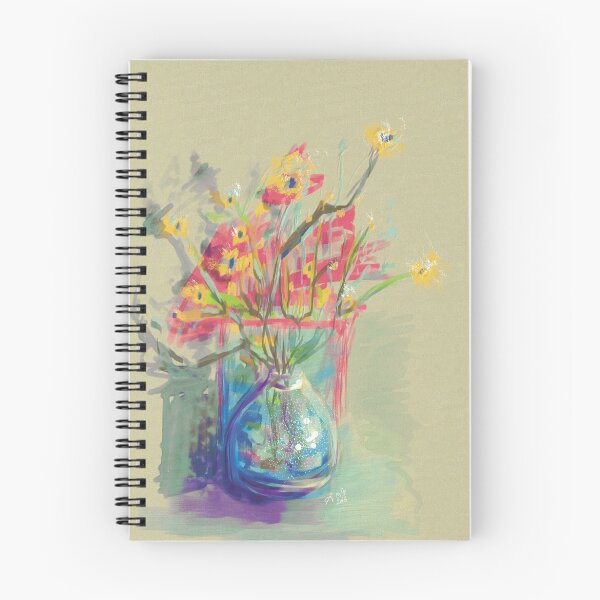 Aperçu de l'œuvre Fleurs créée et vendue par woolichooks.