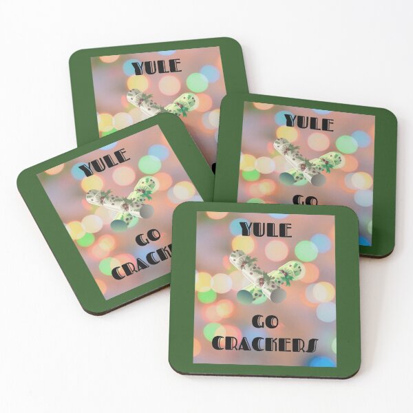 Item preview, Yule Go Crackers Festive Funny Design designed and sold by TheWorldofYvonneMarrs.