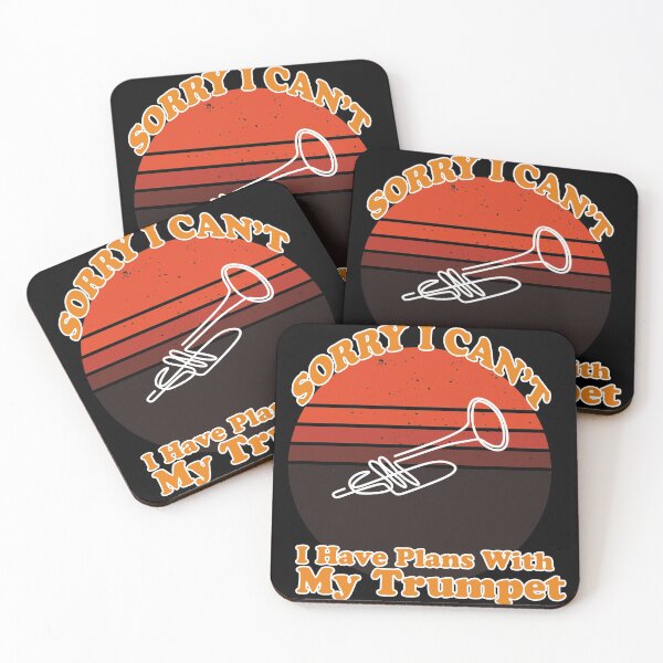 Item preview, Copy of trumpet retro line art design sorry i can't  i have plans with my trumpet designed and sold by Rokay Arts.